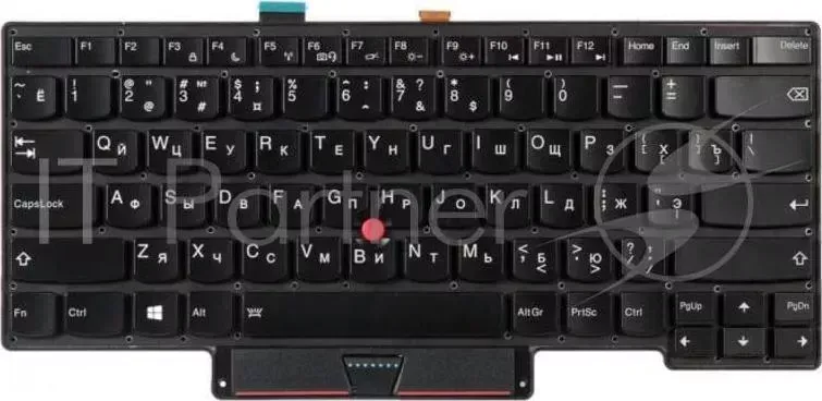 Клавиатура [ LENOVO X1 Carbon 04Y2976 Black, No Frame, Backlight, TrackPoint