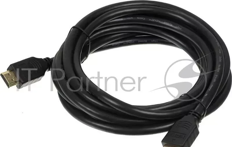 Кабель аудио-видео Buro 2.0 HDMI (m)/HDMI (m) 3м. Позолоченные контакты черный (HDMI 2.0 BHP) BURO -видео / (