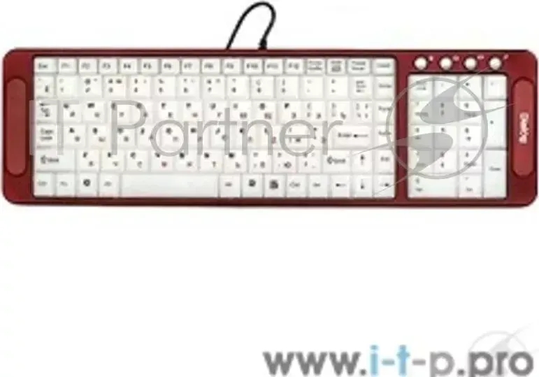 Клавиатура Dialog Katana KK L04U RED USB, Multimedia, с подсветкой клавиш