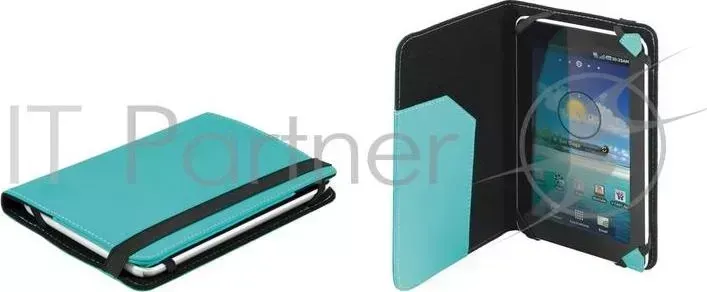 Чехол для планшета Booky uni 10.1" бирюзовый, с карманом DEFENDER с