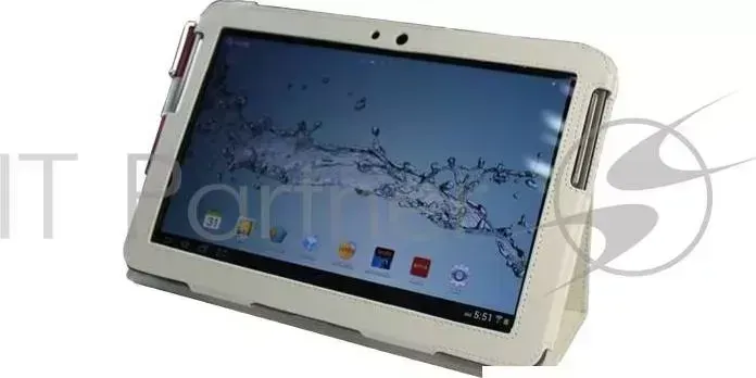 Чехол IT BAGGAGE для планшета Samsung Galaxy tab 10.1 P5100/P5110 искус. кожа белый ITSSGT1022-0 IT Baggage IT