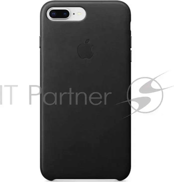 Чехол APPLE Leather Case для iPhone 8 Plus/7 Plus, цвет Black черный