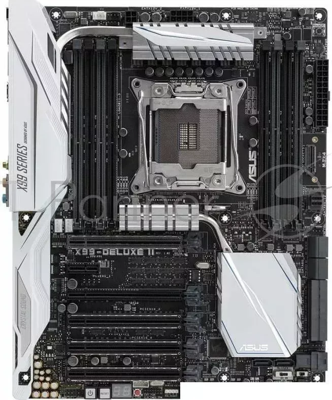Материнская плата X99-DELUXE II, LGA2011-V3,X99,USB3.1,U.2,MB , RTL {5} ASUS ,