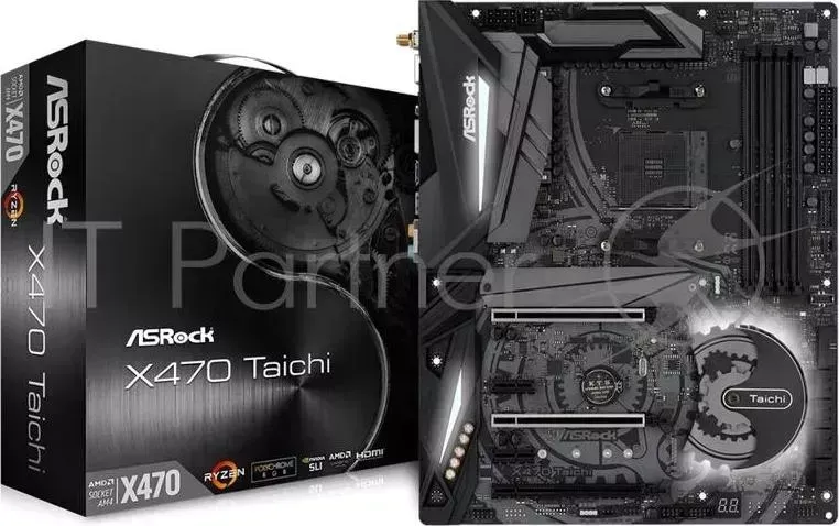 Материнская плата AMD X470 SAM4 ATX X470 TAICHI ASROCK