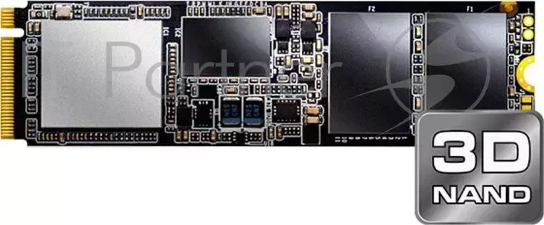 Накопитель SSD AData M.2 2280 256GB ADATA XPG SX7000 Client ASX7000NP-256GT-C PCIe Gen3x4 with NVMe, 1370/820, IOPS 70/130K, MTBF 2M, 3D V-NAND TL