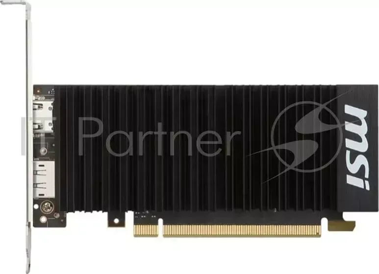 Видеокарта MSI PCI E GT 1030 2GH LP OC nVidia GeForce GT 1030 2048Mb 64bit GDDR5 1265/6000/HDMIx1/DPx1/HDCP Ret low profile