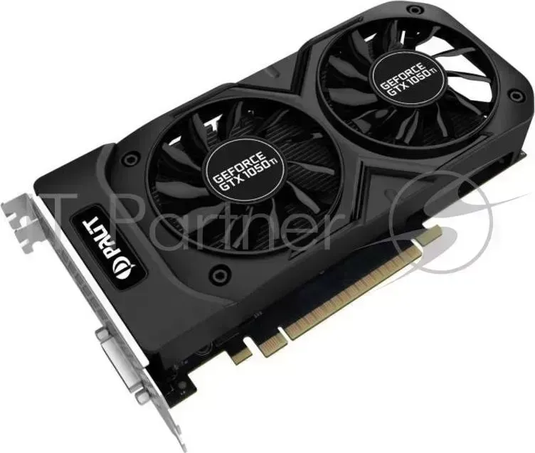 Видеокарта PALIT PCI E PA GTX1050Ti Dual 4G nVidia GeForce GTX 1050TI 4096Mb 128bit GDDR5 1290/7000 DVIx1/HDMIx1/DPx1/HDCP Ret