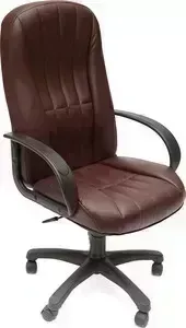 Кресло офисное TetChair СН767 кож/зам, коричневый, 36-36