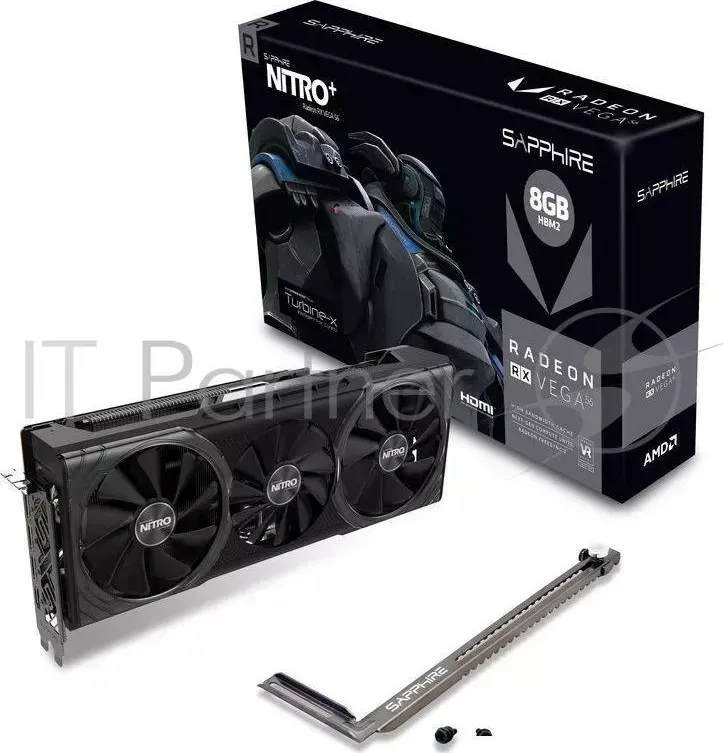 Видеокарта Sapphire RX VEGA 56 8G NITRO+ AMD RX Vega 56 8192Mb 256b HBM2 1266/800/HD 11276-01-40G