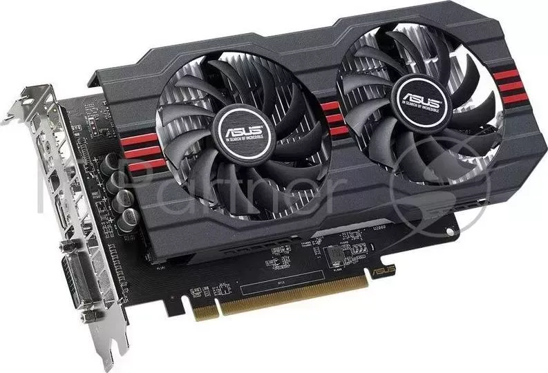Видеокарта 4Gb <PCI-E> ASUS RX560 O4G RX560, GDDR5, 128 bit, DVI D, HDMI, DP, Retail RX560 4G