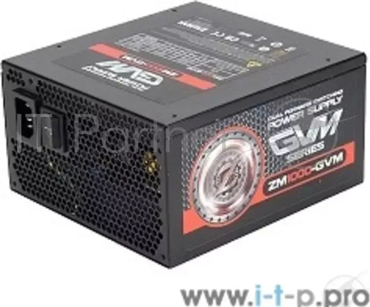 Блок питания ZALMAN GV ZM1000 GVM 1000W, ATX12V v2.3, APFC, 14cm Fan, 80 Bronze, Ret