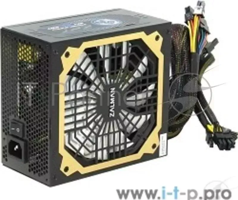 Блок питания ZALMAN ZM750 EBT, 750W, ATX12V v2.3, EPS, APFC, 12cm Fan, 80 Gold, Retail