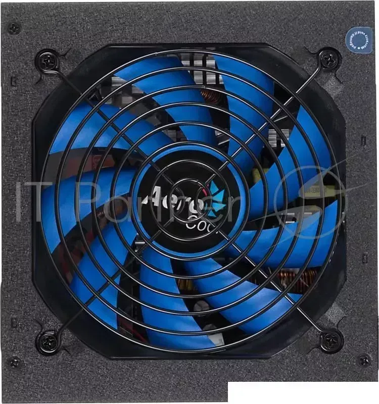 Блок питания Aerocool ATX 650W Hero 675 80+ bronze (24+4+4pin) APFC 120mm fan blue LED 6xSATA RTL