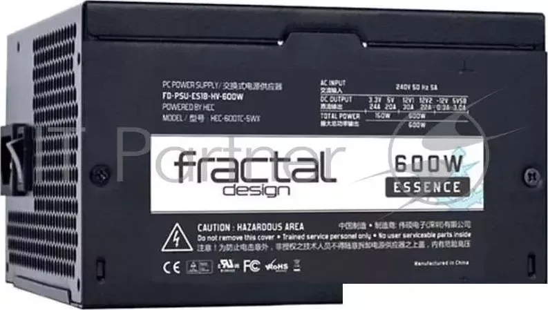 Блок питания Essence 600W  [OEM-FD-PSU-ES1B-SI9-600W-EU] OEM {8}