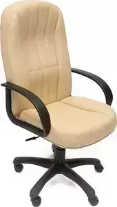 Кресло офисное TetChair СН767 кож/зам, бежевый, 36-34
