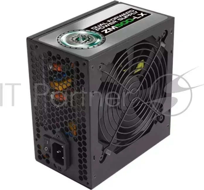 Блок питания ZALMAN LX ZM500 LX 500W, ATX12V v2.3, APFC, 12cm Fan, Ret
