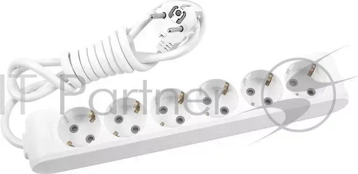 Удлинитель PANASONIC WLTA04432WH-RES 6гн х 2м с/з белый X-TENDIA PANASONIC х