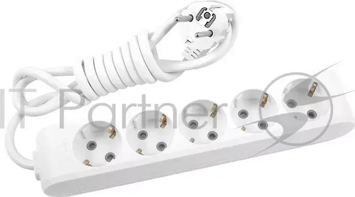 Удлинитель PANASONIC WLTB02432WH-RES 5гн х 5м с/з белый X-TENDIA PANASONIC х