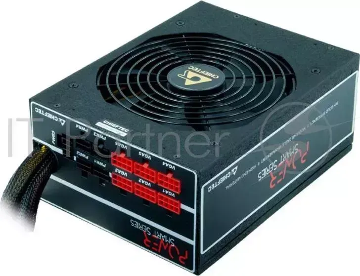Блок питания Chieftec 1350W Retail GPS 1350C Smart ATX v.2.3/EPSx2, 80 Gold, КПД 90%, модульный, A.PFC, 10x PCI E 6 2 Pin , 12x SATA, 3x MOLEX,