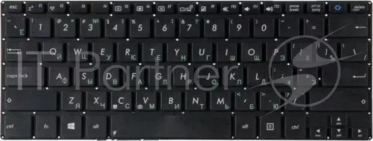 Клавиатура [Asus S300, S300C, S300CA, S300K, S300KI] [0KNB0-3105RU00] Black, No frame ASUS [ No