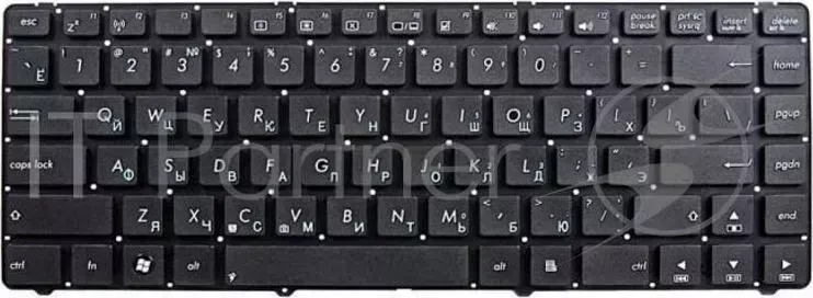 Клавиатура [Asus K45] [04GN5M1KRU00-1] [0KNB0-4141RU00] Black, no frame ASUS [ no