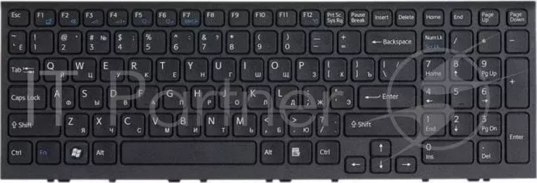 Клавиатура [ SONY Vaio VPC EL 148968761 Black, black frame