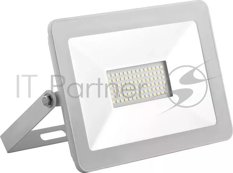 Прожектор светодиодный SAFFIT 55073 2835 SMD, 50W 6400K IP65, белый в компактном корпусе, SFL90-50