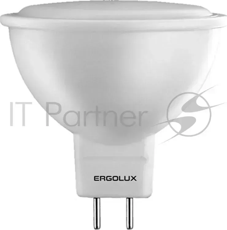 Лампа светодиодная ERGOLUX 12159 JCDR 7W GU5.3 4K JCDR 7Вт GU5.3 4500K 172 265В
