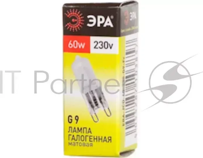Лампа галогенная ЭРА G9 JCD 60 230V Fr 100/1000/35000