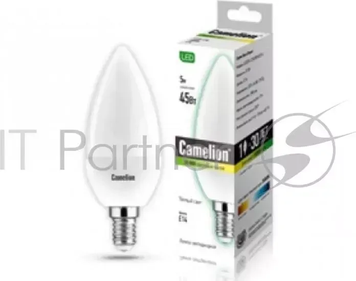Лампа светодиодная CAMELION LED5-C35/830/E14 5Вт 220В Е14 3000К