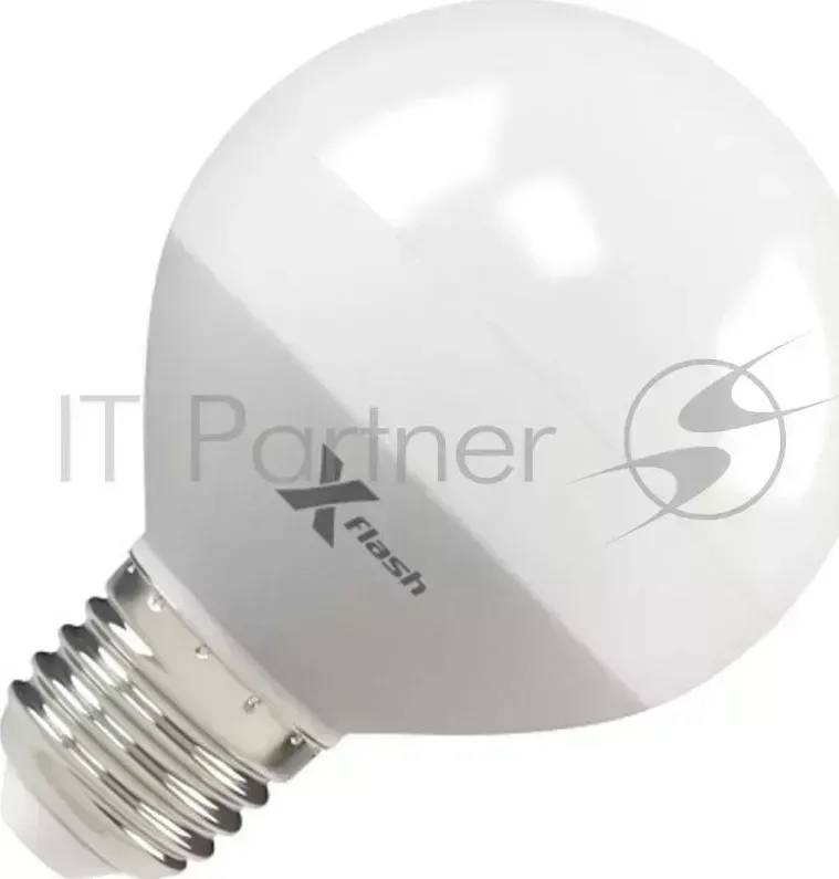 Лампа X-FLASH XF-E27-G70-P-8W-4000K-220V Шар. Е27. 4000К. 670лм.X6