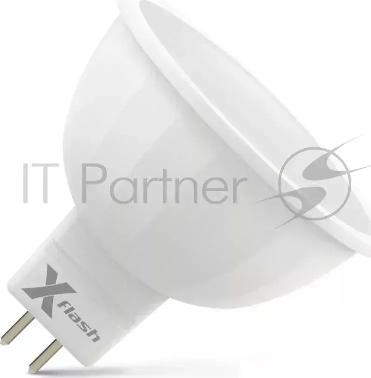 Лампа X-FLASH XF-MR16-GU5.3-6W-4000K-230V Рефлектор. GU53. 4000К. 420лм.X6