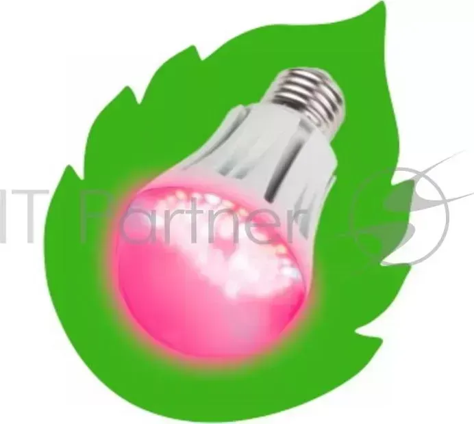 Лампа Uniel LED-A60-9W/SP/E27/CL ALM01WH 9Вт E27 картон для растений Груша ультрафиолет