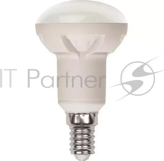 Лампа светодиодная UNIEL LED-R50-6W/WW/E14/FR/DIM PLP01WH диммируемая форма ''рефлектор'' матовая