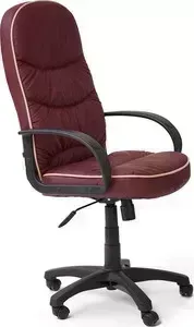 Кресло офисное TetChair POLO кож/зам, бордо, 36-7