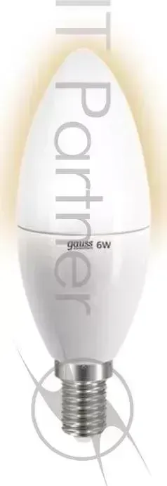 Лампа GAUSS Elementary Candle 6W E14 2700K Арт. LD 33116
