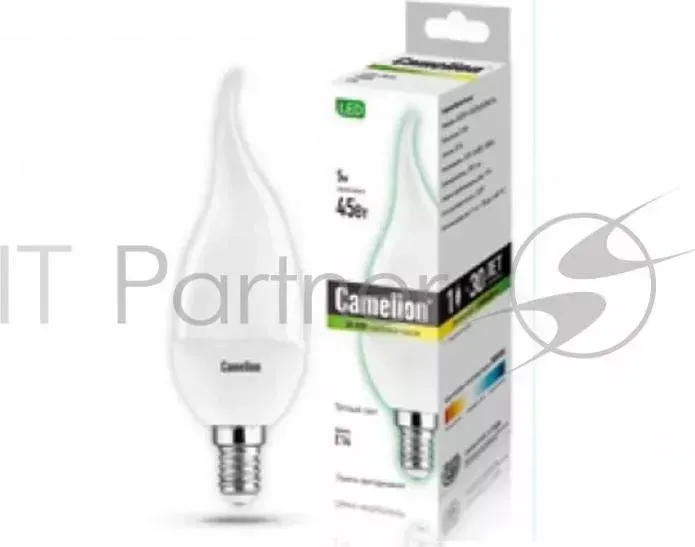 Лампа светодиодная CAMELION LED5-CW35/830/E14 5Вт 220В Е14 3000К