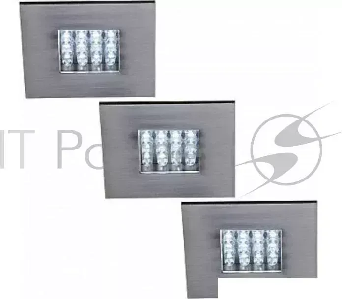 Светильник встраиваемый MASSIVE NOVARA 59038/17/10 LED 3x0,96W, 9V MASSIVE 9V