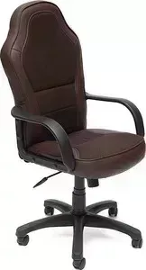 Кресло офисное TetChair KAPPA кож/зам+ткань, коричневый, 36-36/08