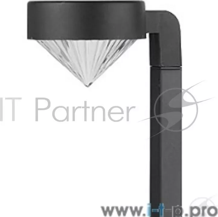 Светильник ЭРА SL PL42 DMD Черный Садовый на солнечной батарее, пластик, черный, 42 см