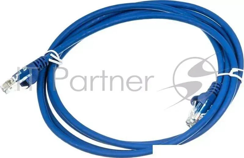 Кабель Патч-корд Lanmaster UTP LAN-PC45/U5E-2.0-BL вилка RJ-45-вилка RJ-45 кат.5е 2м синий LSZH (уп.:1шт) LANMASTER -