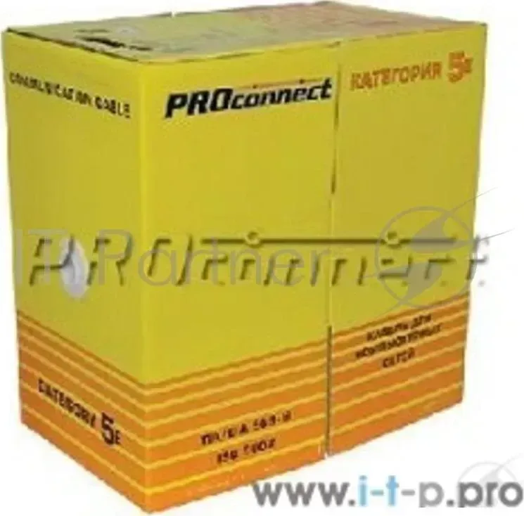Кабель Proconnect (01-0054) UTP CAT5e 4 пары (305м) 0.51 мм OUTDOOR