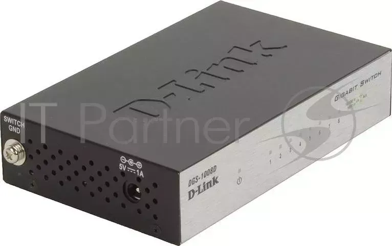 Коммутатор D-LINK D Link Switch DGS 1008D/RU Layer 2 unmanaged Gigabit Switch 8 x 10/100/1000 Mbps Ethernet ports