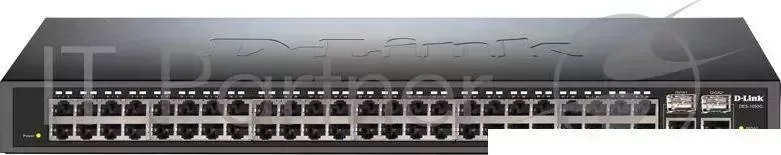 Коммутатор D-LINK D Link 48 Port 10/100BASE T 2 Port 10/100/1000BASE T Ethernet Unmanaged DES 1050G