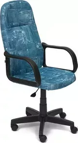 Кресло офисное TetChair LEADER ткань, джинса