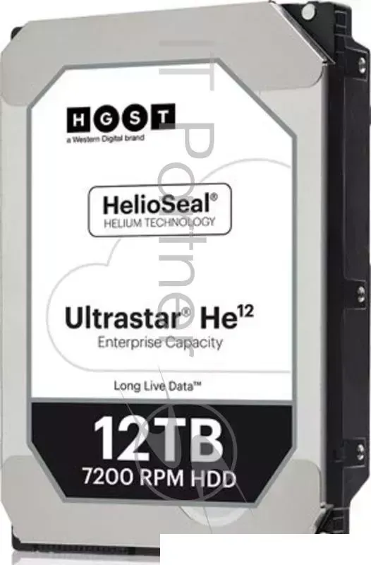 Жесткий диск HDD HGST Ultrastar HE12 (3.5’’, 12TB, 256MB, 7200 RPM, SATA 6Gb/s, 512E SE) SKU: 0F30146 HITACHI 3.5 , SE