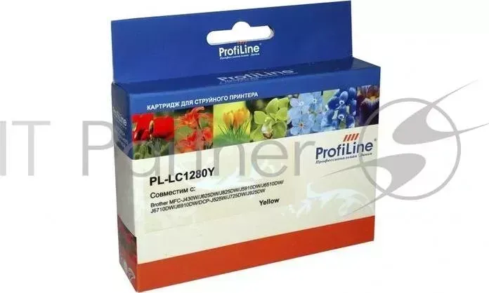 Картридж для принтеров Brother LC1280Y MFC-J6510DW/6710DW/6910DW 18 мл Yellow PROFILINE 18 ProfiLine