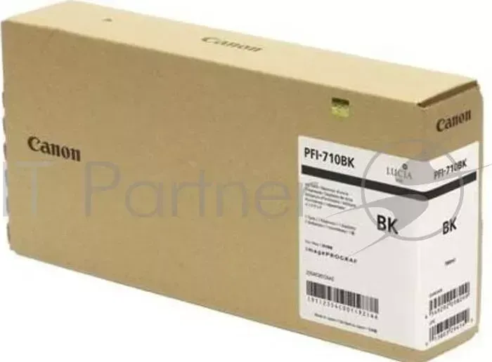 Картридж CANON PFI-710 BK черный CANON BK