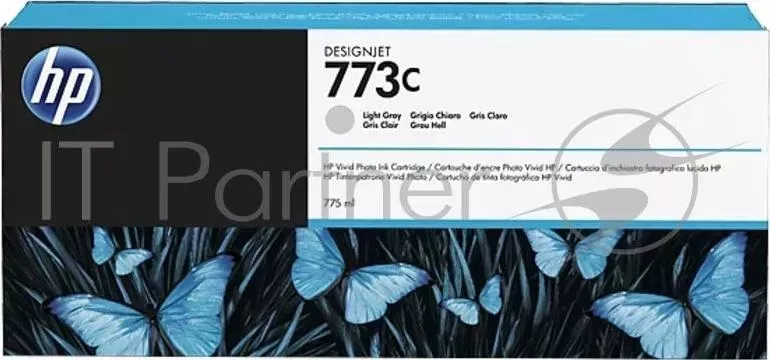 Картридж струйный HP 773C (C1Q44A) светло-серый для HP Designjet Z6600/Z6800 (775мл) Hewlett-Packard HP HP