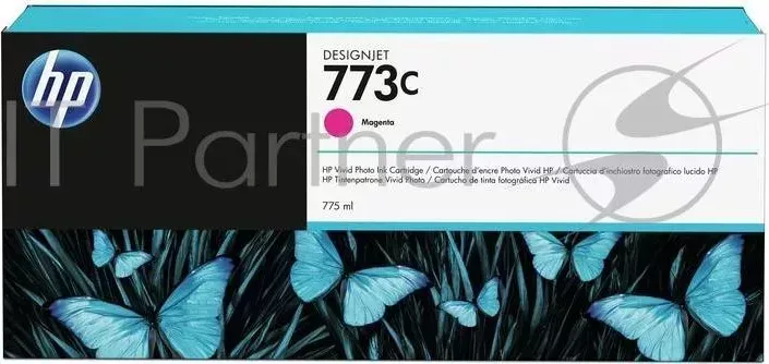 Картридж струйный HP 773C (C1Q39A) пурпурный для HP Designjet Z6600/Z6800 (775мл) Hewlett-Packard HP HP